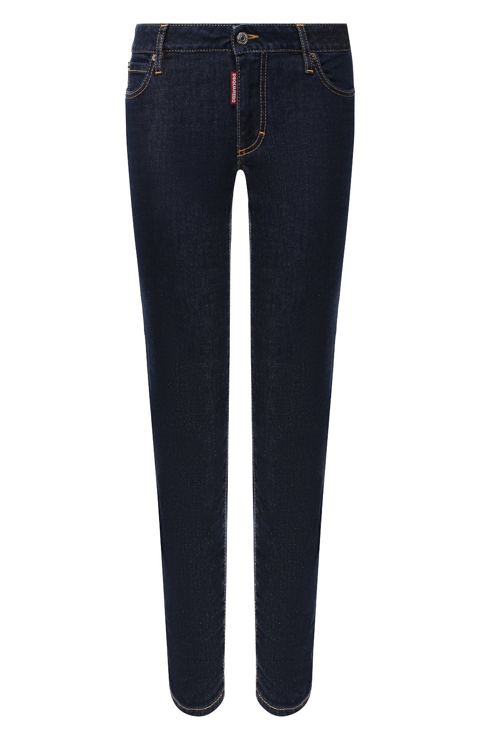 Джинсы DSQUARED2 темно-синего цвета по цене 39500 руб., арт. S75LB0212/S30595, фото 1 Джинсы DSQUARED2, арт. S75LB0212/S30595, фото 1