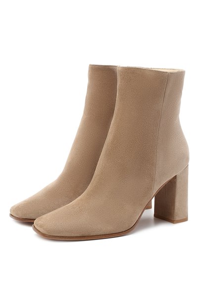 Замшевые ботильоны GIANVITO ROSSI, арт. G73466.85RIC.CMFBIBQ, фото 1
