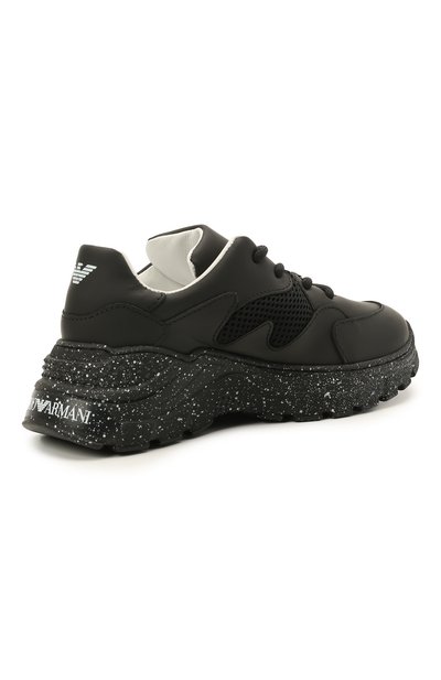 Кожаные кроссовки EMPORIO ARMANI, арт. XYX008/X0I56/28-34, фото 3