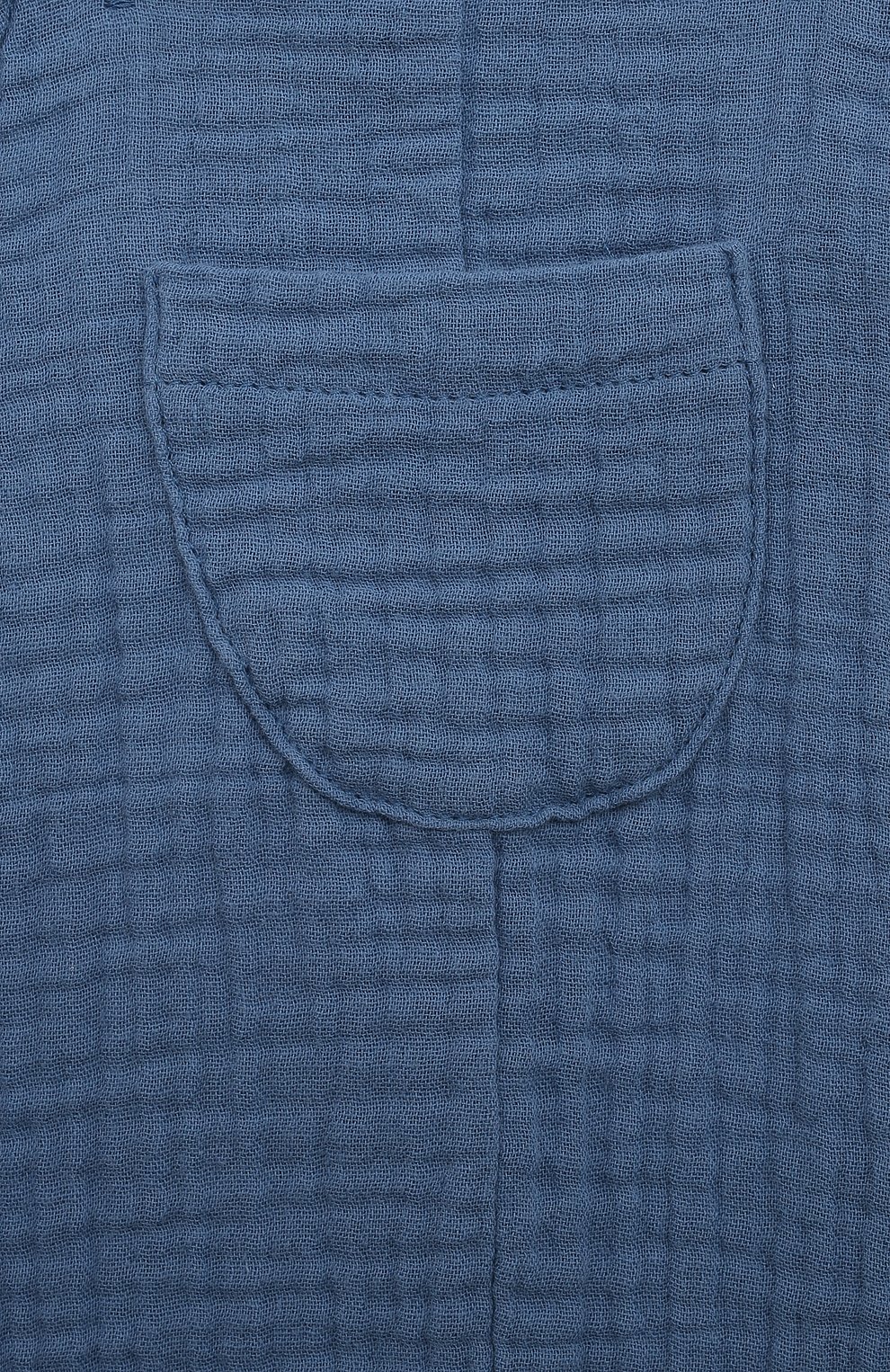 Хлопковый комбинезон SANETTA синего цвета по цене 6630 руб., арт. 11370, фото 3 Хлопковый комбинезон SANETTA, арт. 11370, фото 3