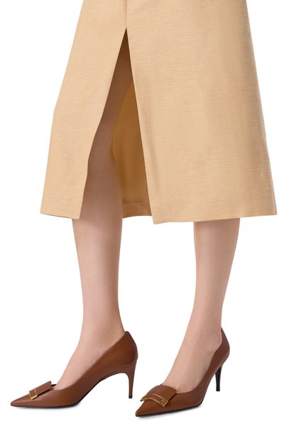 Кожаные туфли sr1 75 SERGIO ROSSI, арт. B14490/MMVN13, фото 2