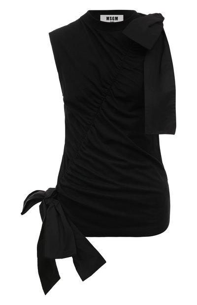 Женский хлопковый топ MSGM, арт. 3641MDM113/247002