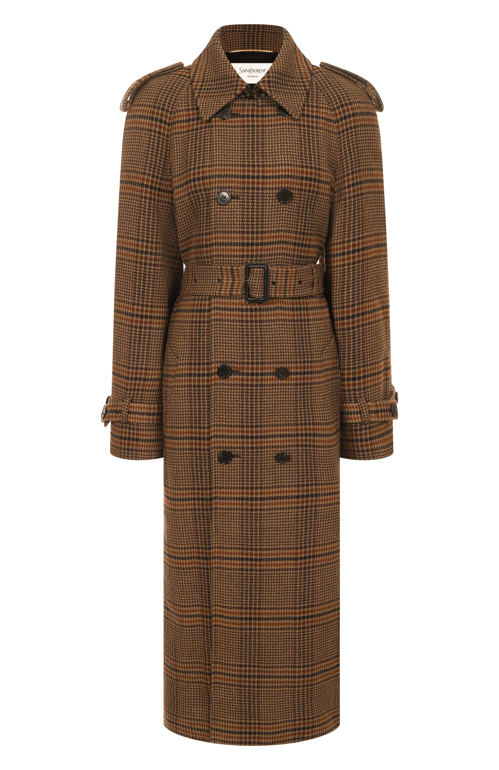 Шерстяное пальто SAINT LAURENT, арт. 831610/Y9I70, фото 1