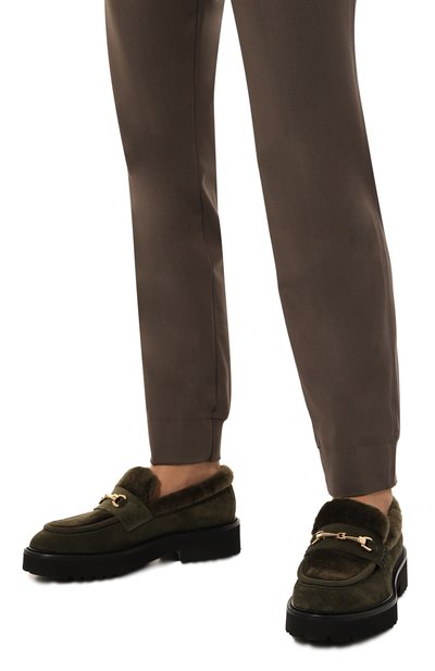 Замшевые лоферы DOUCAL'S, арт. DD8660PHILPM730N, фото 3