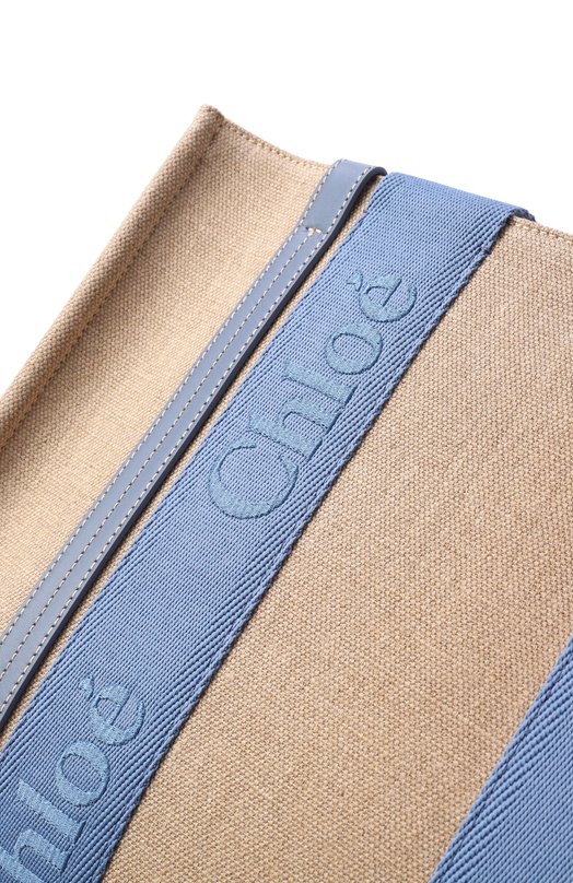 Сумка-тоут Woody medium Chloé CHC23AS383L17 Бежевый  CHC23AS383L17 Фото 6
