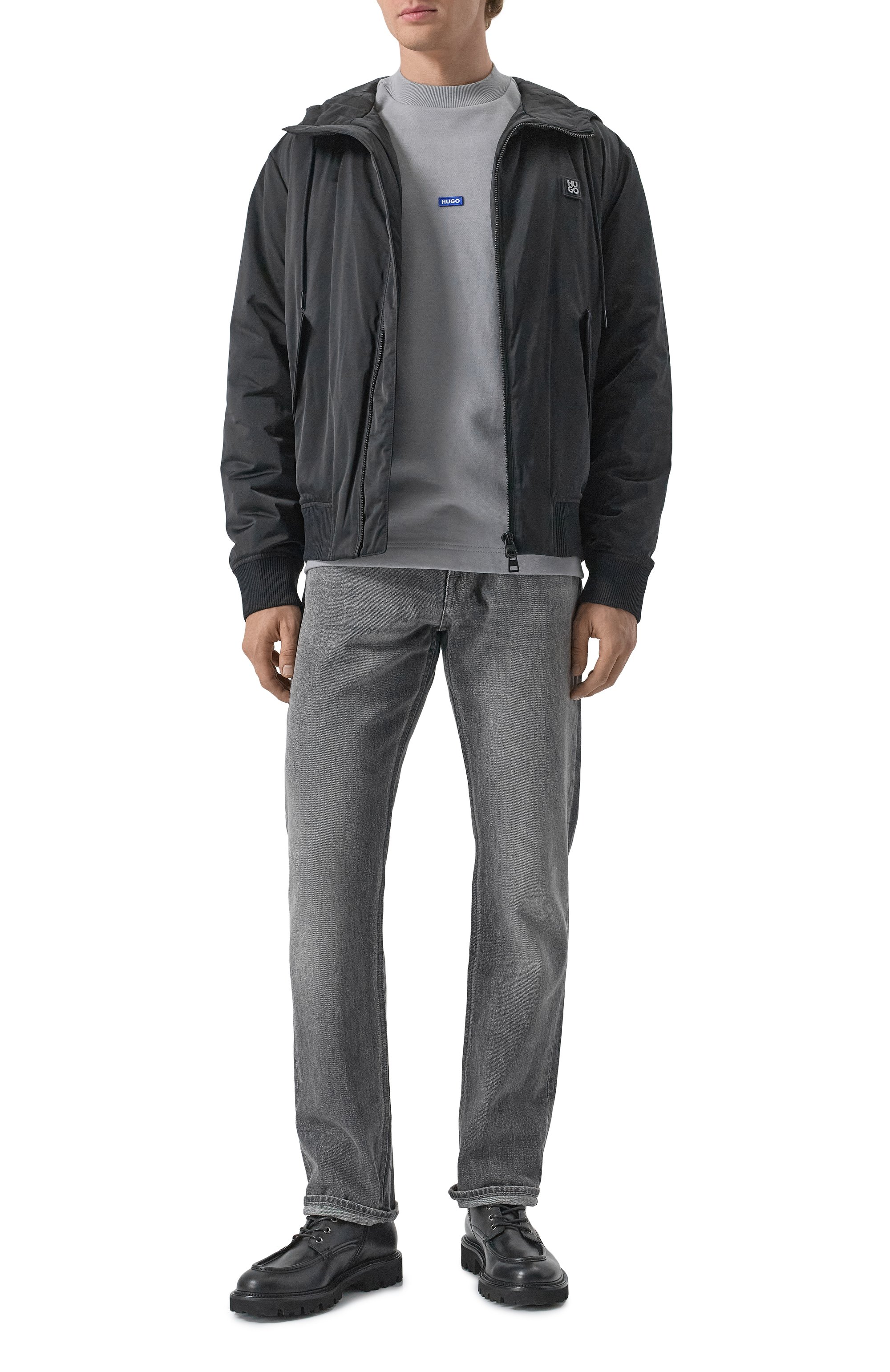 Хлопковый свитшот HUGO BLUE, арт. 50522359, фото 2