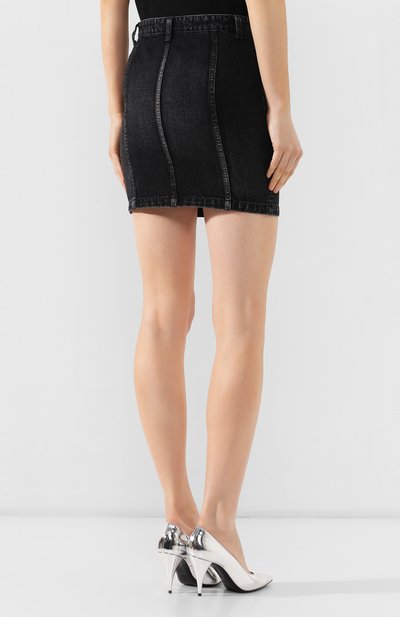 Джинсовая юбка SAINT LAURENT, арт. 581918/YQ899, фото 4