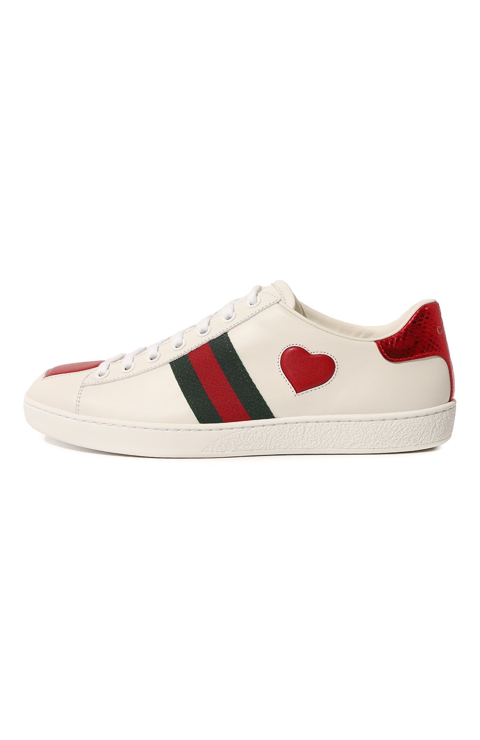 Кожаные кеды ace GUCCI, арт. 435638 A38M0, фото 4