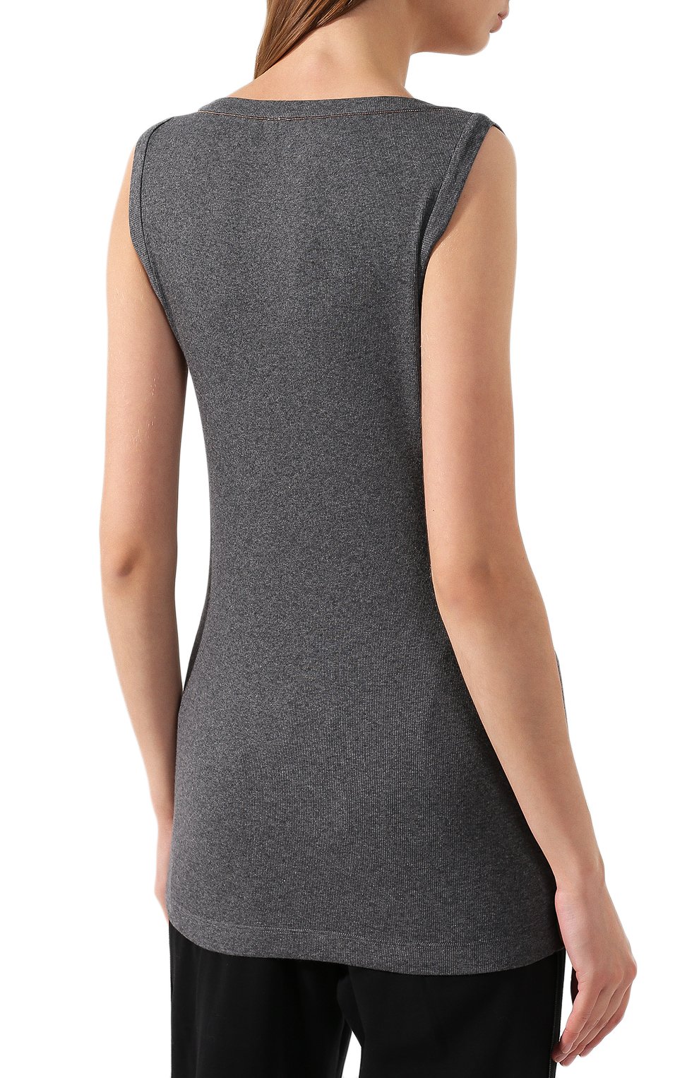 Хлопковый топ BRUNELLO CUCINELLI, арт. M0TC836S60, фото 4