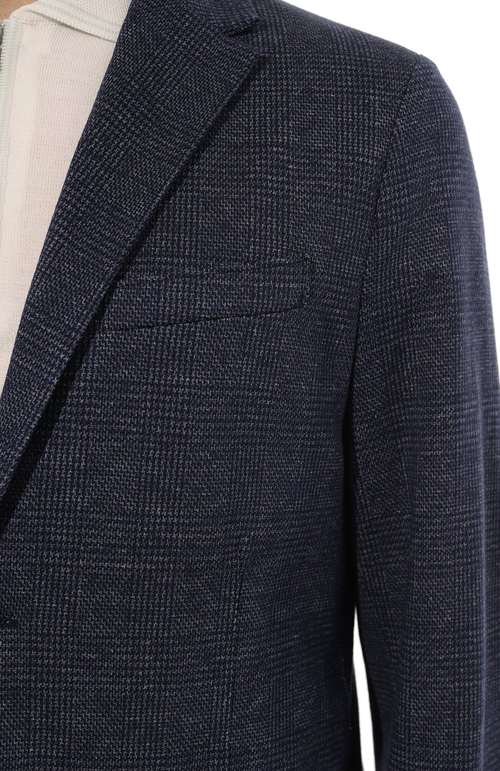 Хлопковый пиджак HARRIS WHARF LONDON, арт. C8P22PGF, фото 5