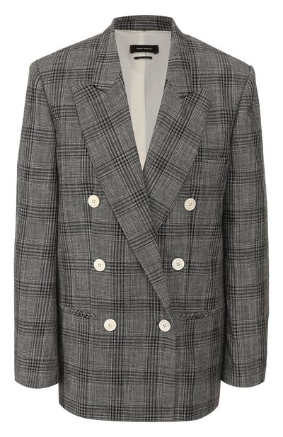 Женский жакет из смеси хлопка и шерсти ISABEL MARANT, арт. VE1067-19A011I/DEAGAN