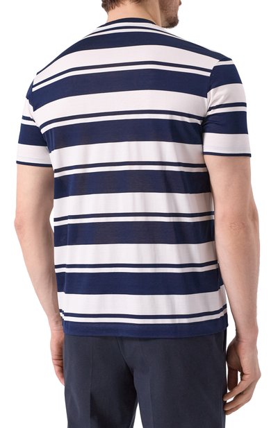 Хлопковая футболка PAUL&SHARK, арт. 25411011, фото 4