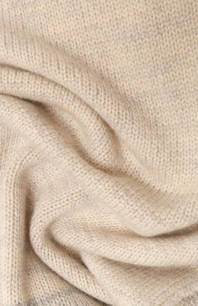 Шарф из шерсти и кашемира INVERNI бежевого цвета по цене 43500 руб., арт. 5688SM, фото 3 Шарф из шерсти и кашемира INVERNI, арт. 5688SM, фото 3