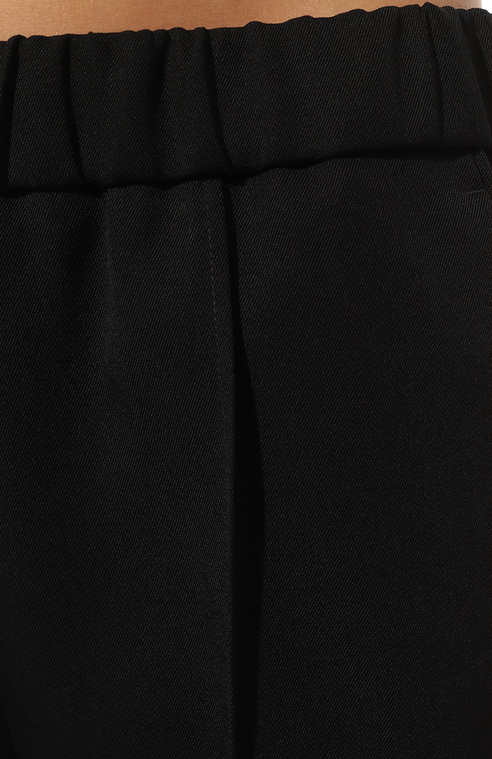 Шерстяные брюки JIL SANDER черного цвета по цене 94250 руб., арт. J02KA0011/J40002, фото 5 Шерстяные брюки JIL SANDER, арт. J02KA0011/J40002, фото 5
