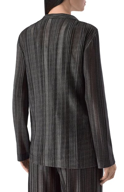 Жакет GIORGIO ARMANI серого цвета по цене 244000 руб., арт. GW003024/AF17752, фото 4 Жакет GIORGIO ARMANI, арт. GW003024/AF17752, фото 4