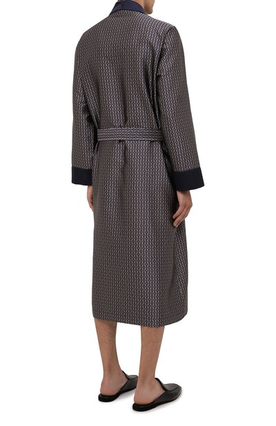 Шелковый халат DEREK ROSE, арт. 5535-VER0056, фото 4