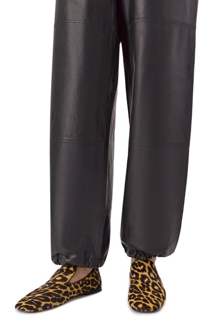 Женские кожаные лоферы JIL SANDER, арт. J15WR0028/P7393