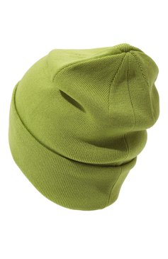 Детского шерстяная шапка IL TRENINO зеленого цвета, арт. CL-4059/J | Фото 2 (Материал: Текстиль, Шерсть; Материал сплава: Проставлено; Нос: Не проставлено)