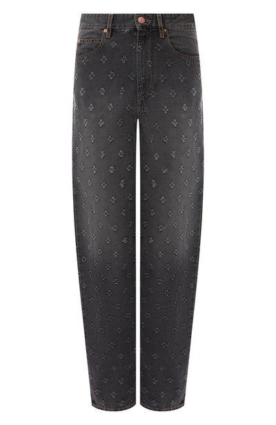 Женские джинсы с потертостями ISABEL MARANT ETOILE, арт. PA1079-19P012E/L0RNY