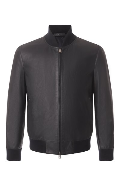 Мужской кожаный бомбер BRIONI, арт. PLAD0L/0A730