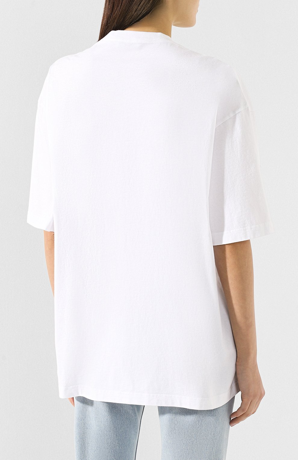 Хлопковая футболка BALENCIAGA, арт. 570813/TEV48, фото 4