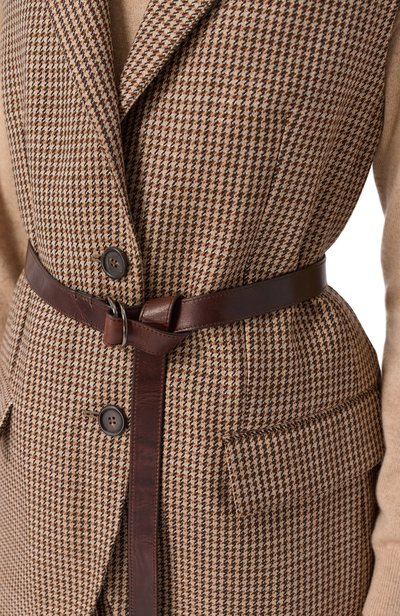 Шерстяной жилет BRUNELLO CUCINELLI темно-бежевого цвета по цене 462000 руб., арт. MG5467259P, фото 5 Шерстяной жилет BRUNELLO CUCINELLI, арт. MG5467259P, фото 5