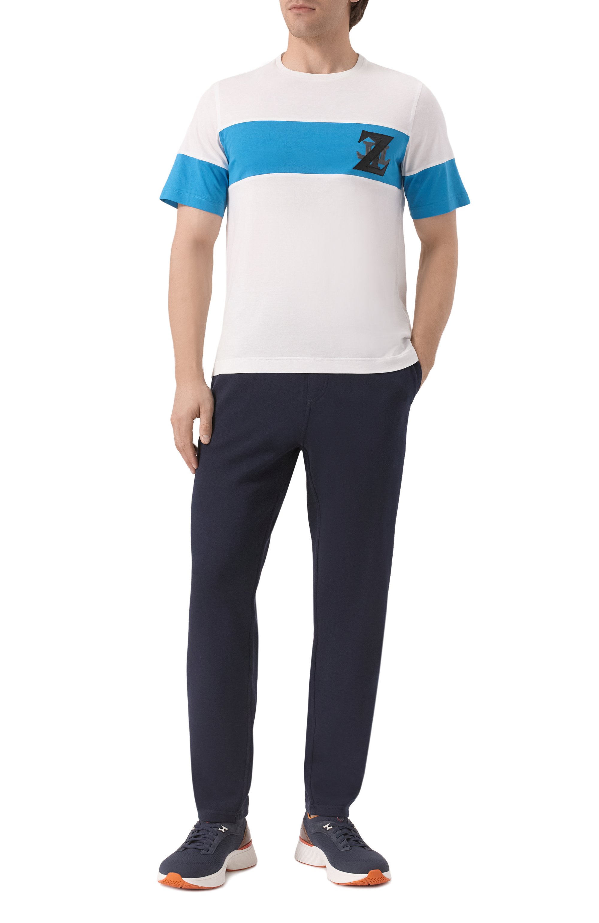 Хлопковая футболка ZILLI, арт. TSR02AM0152VM0N00, фото 2