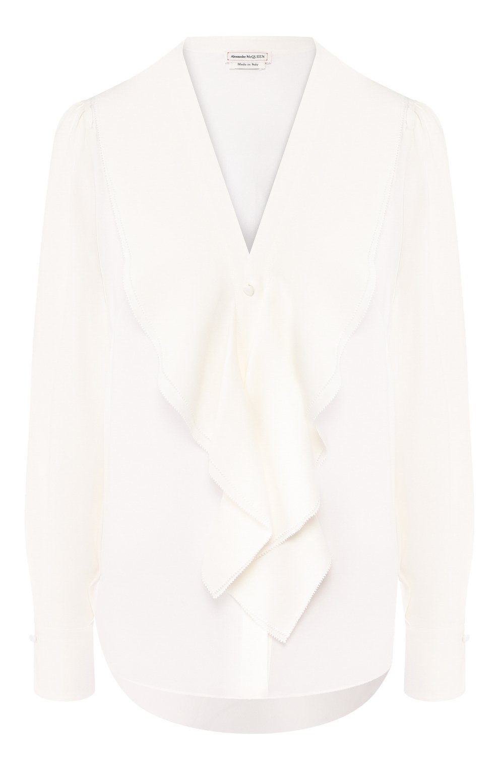 Шелковая блузка ALEXANDER MCQUEEN, арт. 606021/QBAAF, фото 1