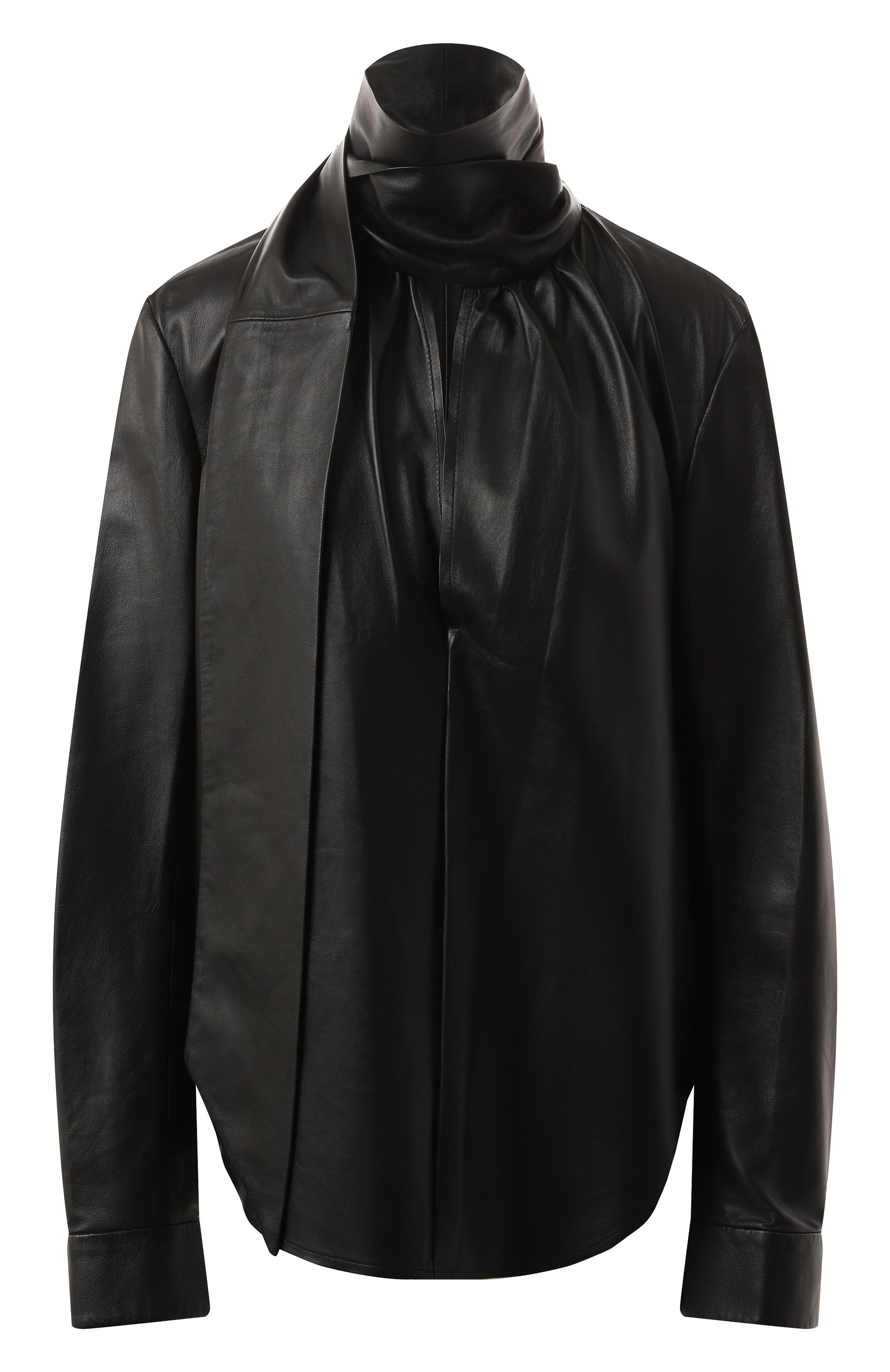 Кожаная блузка PETAR PETROV, арт. F24LB2, фото 1