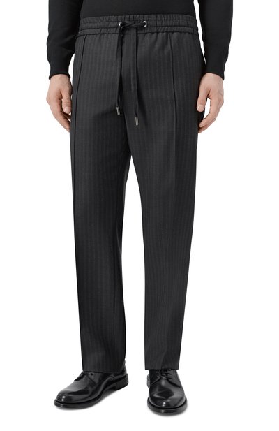 Шерстяные брюки DOLCE & GABBANA, арт. GP1M2T/FR2ZX, фото 3
