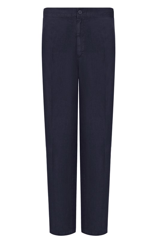 Льняные брюки InLinum JEAN 19/TR0PEA Синий JEAN 19/TR0PEA