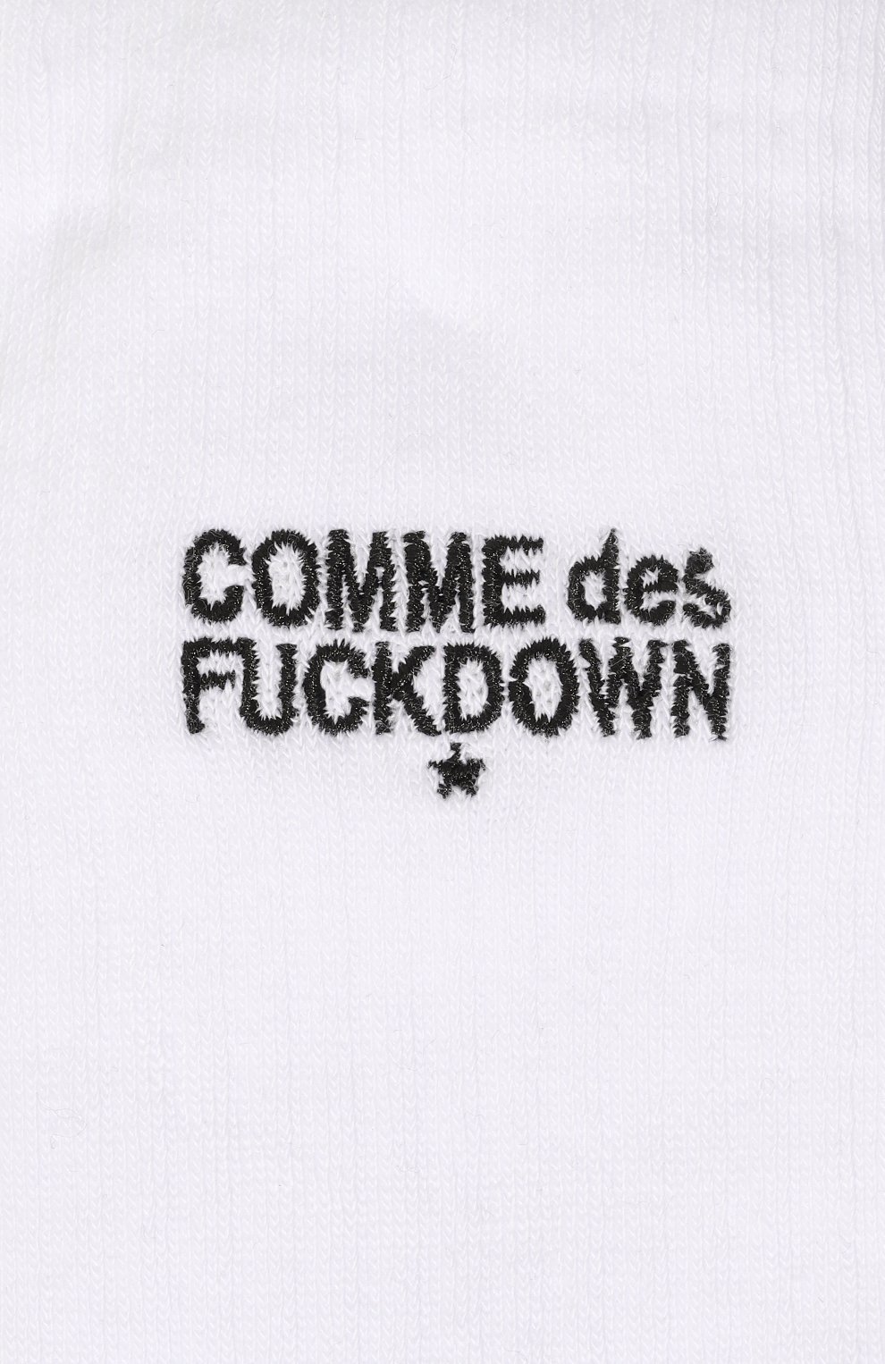 Хлопковые носки COMME DES FUCKDOWN, арт. CFACX00201, фото 2