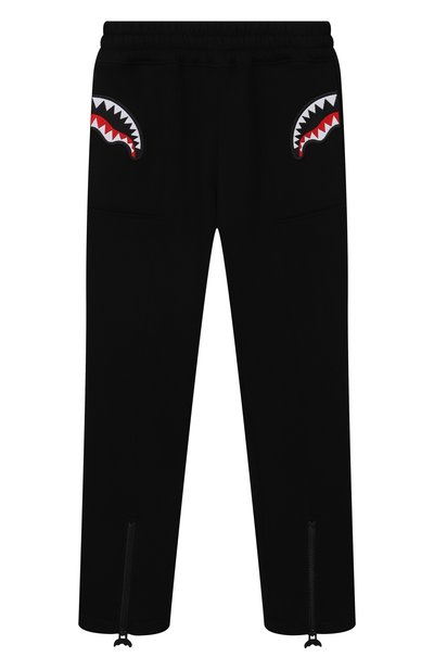 Хлопковые брюки SPRAYGROUND, арт. SPY1352GBLK
