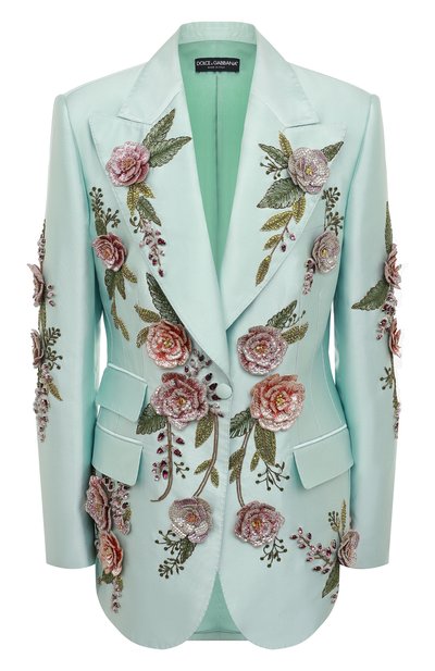 Женский шелковый жакет DOLCE & GABBANA, арт. I2075Z/GDAR1