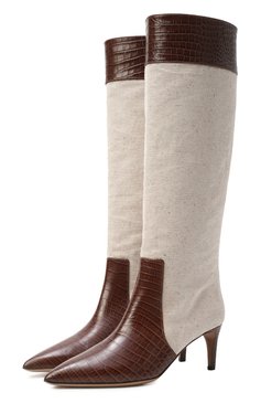 Комбинированные сапоги stiletto 60 PARIS TEXAS, арт. PX1281/XC0CV, фото 1