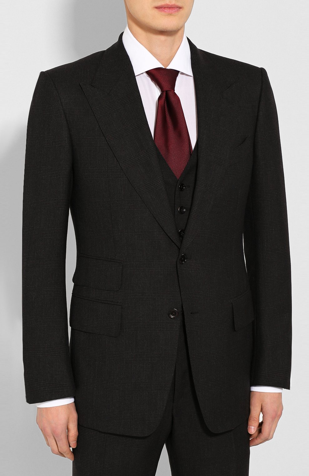 Шерстяной костюм-тройка TOM FORD, арт. 616R14/31AL41, фото 2