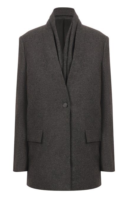 Женский жакет из вискозы и шерсти TOTEME, арт. 254-WRZ0060-FB0472