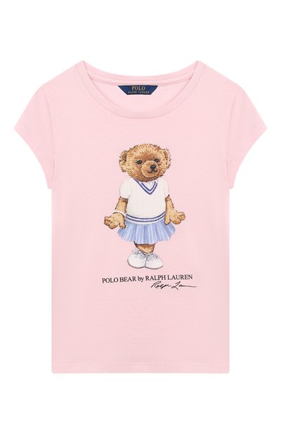 Хлопковая футболка POLO RALPH LAUREN, арт. 312743484, фото 1