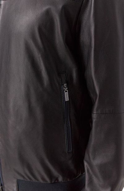 Двусторонний кожаный бомбер GIMO'S, арт. 5S20.1.030.63R, фото 5