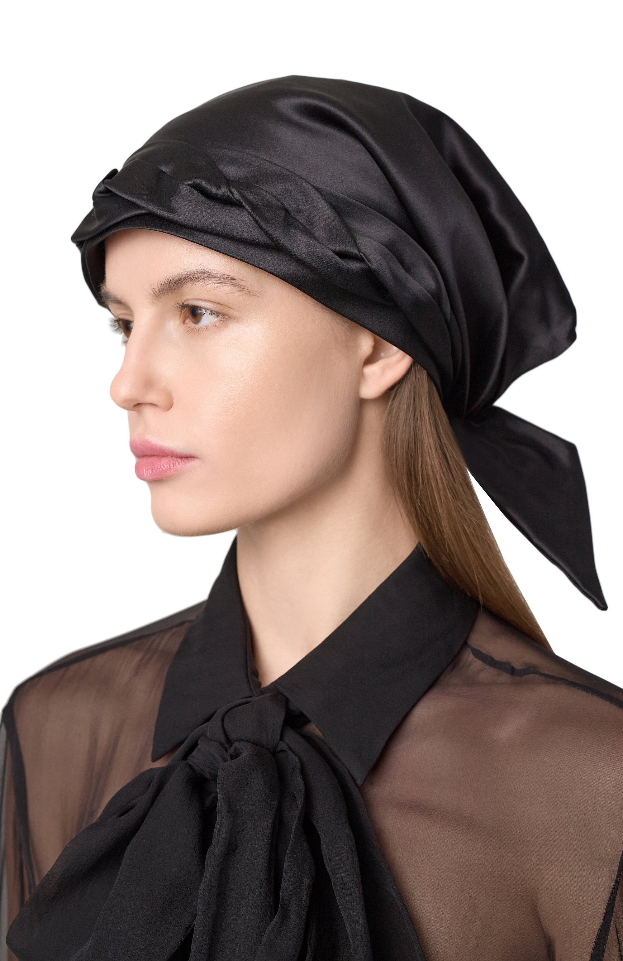 Шелковая шапка-чалма VALENTINO, арт. 6W2HH00D/HUM, фото 2