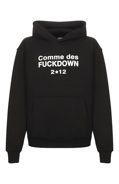 Хлопковое худи COMME DES FUCKDOWN, арт. CFABU00020, фото 1