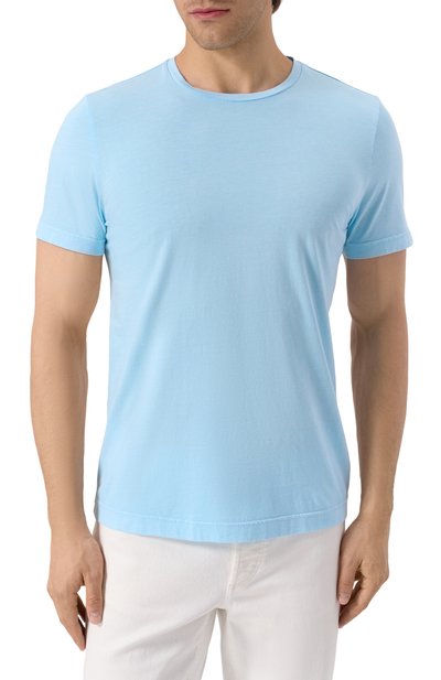 Хлопковая футболка MOORER, арт. MIKE/SI0, фото 3