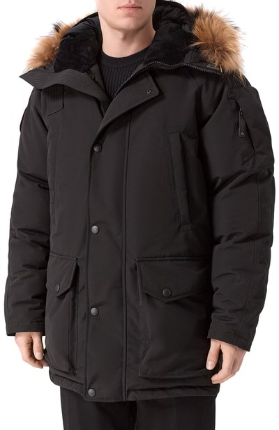 Пуховая парка mir-1 с меховой отделкой ARCTIC EXPLORER, арт. MIR_BLK, фото 3