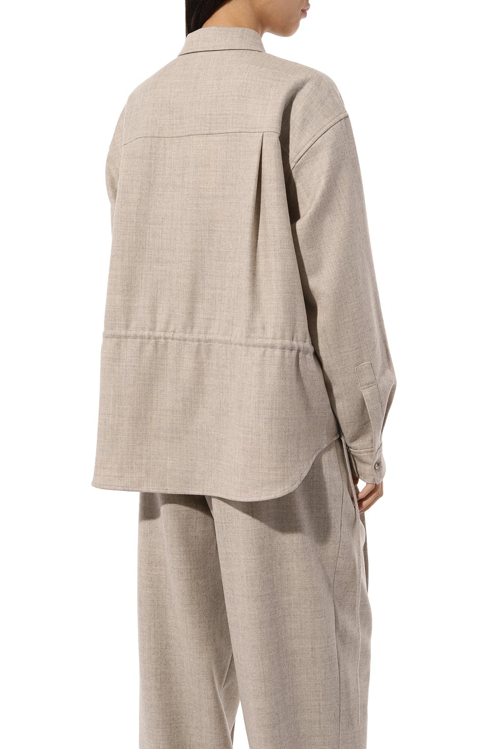 Шерстяная рубашка LE17SEPTEMBRE, арт. LS2479SH003EBE, фото 4