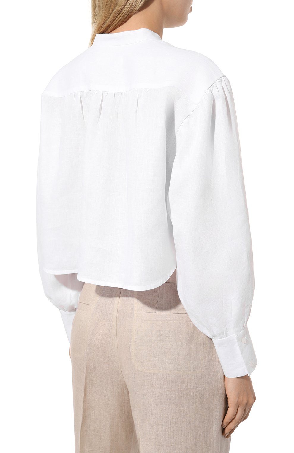 Льняная блузка ALEXANDRA GEORGIEVA BY KRESTETSKAYA STROCHKA, арт. L2-011b23, фото 4