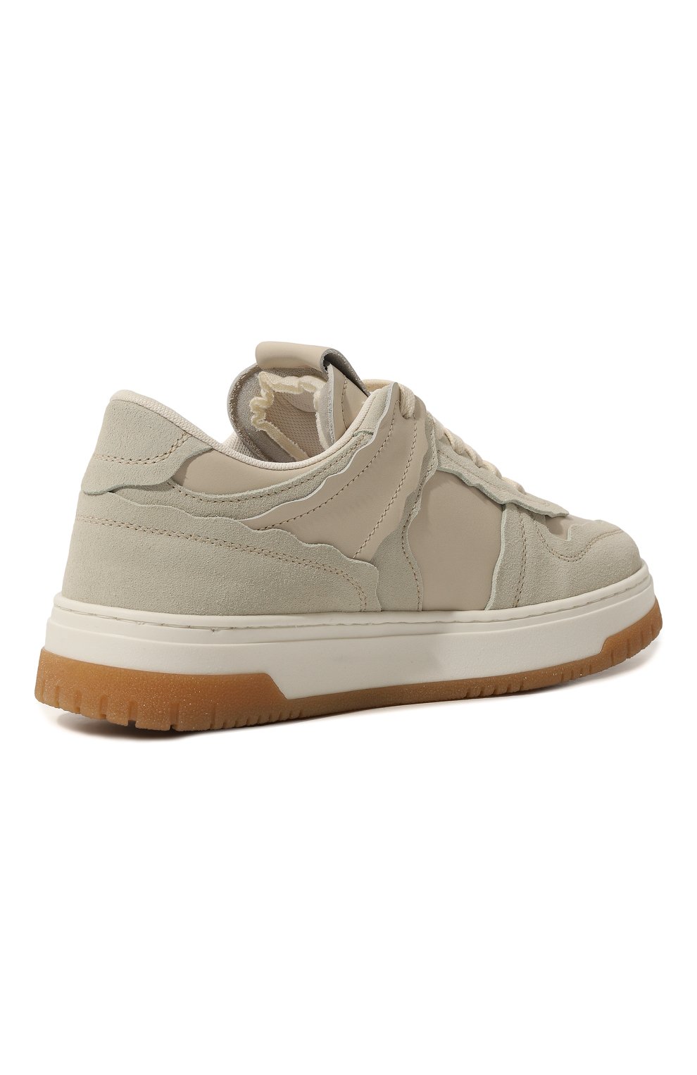 Кожаные кеды MSGM KIDS, арт. 76857/36-40, фото 3