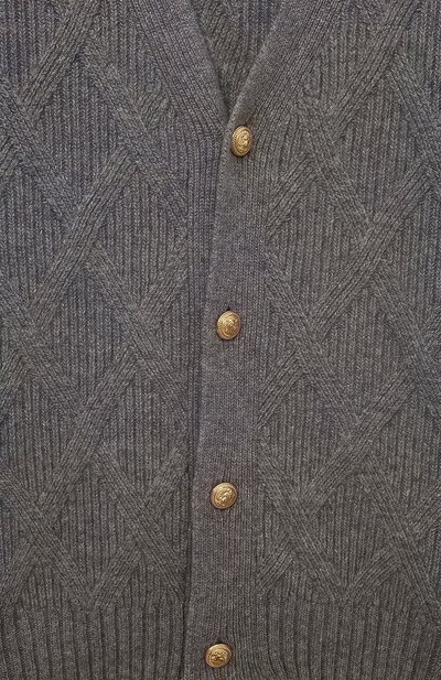 Кардиган из шерсти и кашемира BALMAIN, арт. BV9P90, фото 3