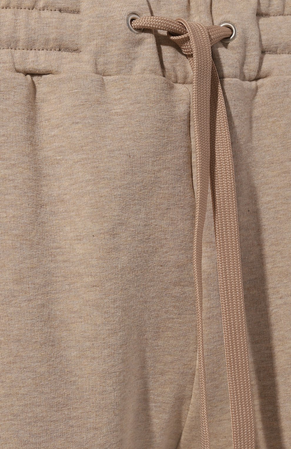 Хлопковые джоггеры HANRO бежевого цвета по цене 24070 руб., арт. 078851, фото 5 Хлопковые джоггеры HANRO, арт. 078851, фото 5