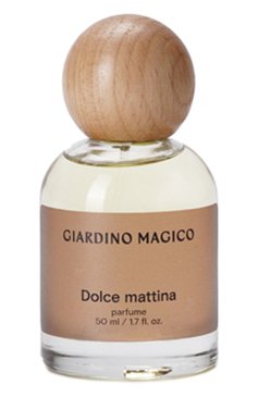 Парфюмерная вода dolce mattina (50ml) GIARDINO MAGICO бесцветного цвета, арт. 4640200320087 | Фото 1 (Тип продукта - парфюмерия: Парфюмерная вода; Региональные ограничения белый список (Axapta Mercury): Не проставлено; Тип аромата: Восточный; Ограничения доставки: flammable)