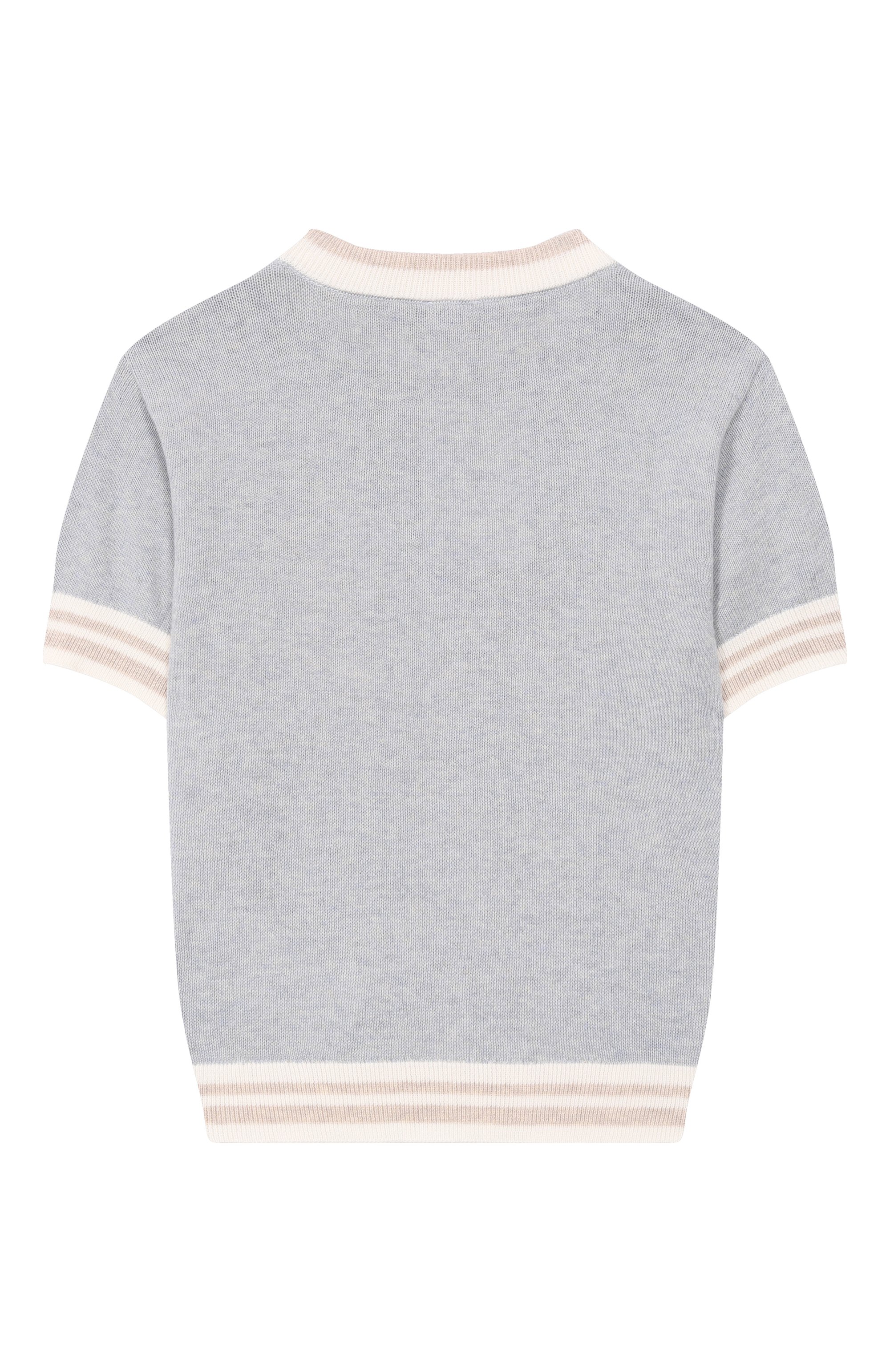 Хлопковый пуловер ELEVENTY тёмно-голубого цвета по цене 23100 руб., арт. EY9P31/Z3669_001, фото 2 Хлопковый пуловер ELEVENTY, арт. EY9P31/Z3669_001, фото 2